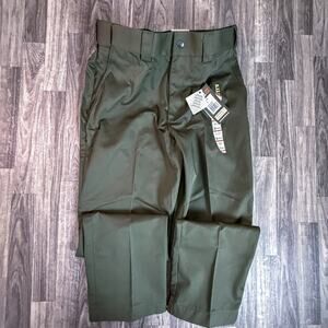 NWT 5.11 PDU A‑Class Twill Pant 35 Unhemmed Sheriff Green Straight Fit Uniform